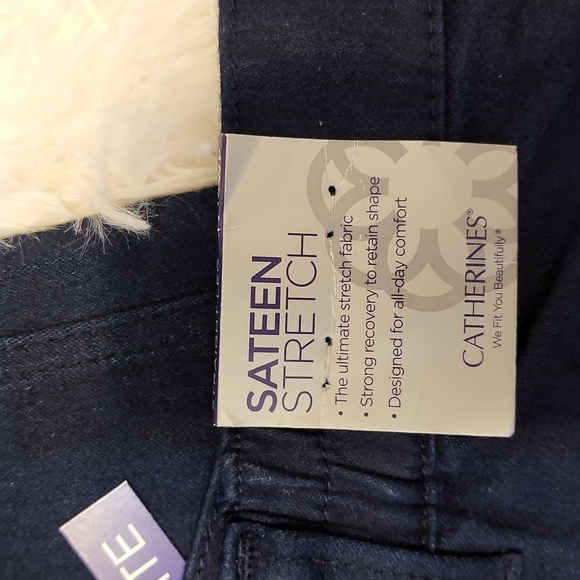 Sateen stretch pants - Picture 5 of 7